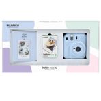 Fujifilm Instax mini 12 Mavi Fotoğraf Makinesi 10'lu Film ve PVC Albüm Bundle Box
