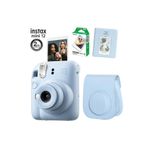 Fujifilm Instax Mini 12 Mavi Fotoğraf Makinesi 10lu Film Ve Pvc Albümlü Çantalı Set 2-fotsı00195-fb-set2