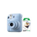 Fujifilm Instax Mini 12 Mavi Fotoğraf Makinesi + 10'lu Mini Film Seti