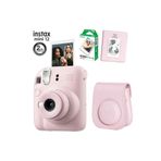 Fujifilm Instax Mini 12 Pembe Fotoğraf Makinesi 10lu Film Ve Pvc Albümlü Çantalı Set 2-fotsı00196-fb-set2