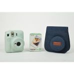 Fujifilm Instax Mini 12 Yeşil Fotoğraf Makinesi 20'li Film ve Çanta Hediye Seti ile