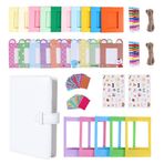 Fujifilm Instax Mini 9 8 11 12 70 90 Kamera ile Uyumlu Anında Kamera Aksesuarları Paketi Mini Fotoğraf Albümü, Film Çerçeveleri, Duvar Çerçeveleri, Kenar Çıkartmaları (Beyaz)