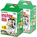 Fujifilm instax Mini 9 için 20'li Film 2'Lİ PAKET 40 poz
