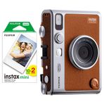 Fujifilm Instax Mini Evo Kahverengi Fotoğraf Makinesi ve 20'li Film