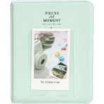 Fujifilm Instax Mini Film Uyumlu 64'lü Yeşil PVC Albüm Ekstra Koruma Sağlayan Fotoğraf Saklama