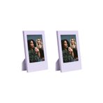 Fujifilm Instax Mini Film Uyumlu Lila 2'li Klasik Fotoğraf Çerçeve Seti