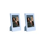Fujifilm Instax Mini Film Uyumlu Mavi 2'li Klasik Fotoğraf Çerçeve Seti