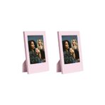 Fujifilm Instax Mini Film Uyumlu Pembe 2'li Klasik Fotoğraf Çerçeve Seti