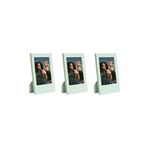 Fujifilm Instax Mini Film Uyumlu Yeşil 3'lü Klasik Fotoğraf Çerçeve Seti