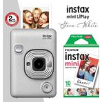 FUJIFILM - Instax mini LiPlay Hybrid Beyaz Fotoğraf Makinesi 10lu mini Film