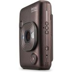 Fujifilm Instax Mini Liplay Hybrid Deep Bronze Fotoğraf Makinesi 20'li Film Seti Ses Kaydı Özelliği ile - Kahverengi