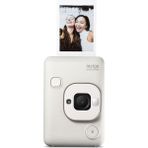 Fujifilm Instax Mini Liplay Hybrid Misty White Fotoğraf Makinesi 20'li Film - Beyaz