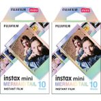 Fujifilm Instax Mini Mermaid Tail Film Seti 10X2 20 Adet Desenli Çerçeve Özellikli