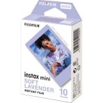 Fujifilm Instax Mini Soft Lavender 10'lu Film Anlık Fotoğraflar İçin Dekoratif Film