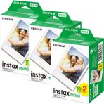 Fujifilm Instax Mini Uyumlu 20'li Film 3'lü Set 60 Poz Anlık Fotoğraf Çekimi İçin