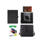 Fujifilm Instax Wide Evo Şipşak Fotoğraf Makinesi 20'li Film Albüm Ve Deri Kılıflı Hediye Seti - Siyah