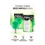 Fujika Gece Ampulu Yeşil 1.5 Watt 5 Adet