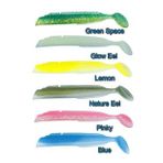 Fujin 031 Natural Salt Eel Body 3 Adet 13 cm Silikon Yem Gövde
