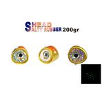 Fujin 10 Orange Glow Gold Salty Rubber Head 200 gr Kafa Yem
