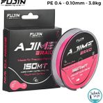 Fujin Ajime Braid 4X İp Misina PE 0.4 0.10mm 3.8kg 150mt Pink