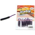 Fujin Baby Worm Purple Glow 5.2 cm Floating 18 Adet LRF Silikonu
