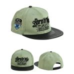 Fujin Btw Leather Visor Şapka Light Green