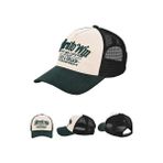 Fujin Btw Trucker Şapka Beige Green - Bej - Siyah - Standart