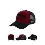 Fujin Btw Trucker Şapka Black Burgundy