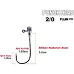 Fujin FJ-PH 2/0 Punch 5 gr Head Jighead