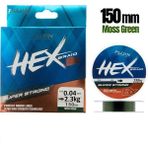 Fujin Hex 8x 0.04 mm 150 mt Düşük Hafızalı Koyu Yeşil İp Misina 2.3 kg Mukavemet - 0.04mm