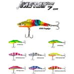 Fujin Metal Vibe 45mm 7gr Vibrasyon Jig Yem Blue Pink Zebra Glow