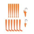 Fujin Micro Sandeel Kit 1+1.5+5 Silikon Yem Fluorescent Orange
