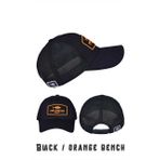 Fujin Pro Angler Black + Orange Bench Şapka