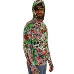 Fujin Pro Angler S24 Hooded Makai Green Red - X Large