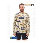 Fujin Pro Angler S24 T-Shirt Narural Camo Large (L) - Naturel