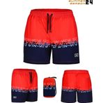 Fujin Pro Angler Short Mayo Scarlet Dark Navy M