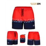 Fujin Pro Angler Short Mayo Scarlet Dark Navy