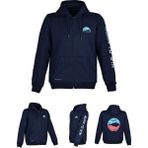 Fujin Pro Angler Tuna Zip Hoodie S - Lacivert - STD