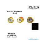 Fujin Salty Rubber 140 gr Kafa 10 Orange Glow Gold Suni Balık Yemi