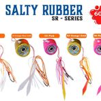 Fujin Salty Rubber 60 gr Tai Rubber Set 06 Pink Orange SR12 Suni Balık Yemi