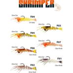 Fujin Shrimper 75MM 8.5gr Silikon Karides Yem Fizzy - Çok Renkli - 8.5 Gr