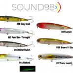 Fujin Sound98 9.8 cm 10.6 gr Su Üstü 063 Pearl Maket Balık