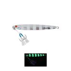Fujin Valhalla Darksea 120gr Metal Jig Yem ZEBRA GLOW