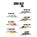Fujin Ziggy Deep 48S 48 mm 4.5 gr 116 Gold Shrimp Maket Balık