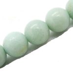 Fukugems mücevher yapımı için doğal taş boncuklar, çanta başına satılır 5 iplikçik, amazonit 6 mm