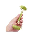 Fulia Yeşim Taşı Tırtıklı Roller Doğal Taş Masaj Aleti Jade Roller