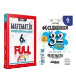 Full Matematik 6. Sınıf Matematik Soru Bankası ve Ankara Yayınları 32 Haftalık Deneme Seti 2 Kitap