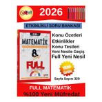 Full Matematik 8. Sınıf Matematik Soru Bankası(Etkinlikli)+Android Kalem