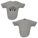 Full Power Gym Beyaz Siyah Çizgili Ragtop Spor T-shirt