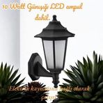 Full Reyon 10 W. Günışığı Led Ampullü, Dekoratif Bahçe, Balkon, Teras, Kapı Giriş Apliği, Bahçe Duvar Armatürü